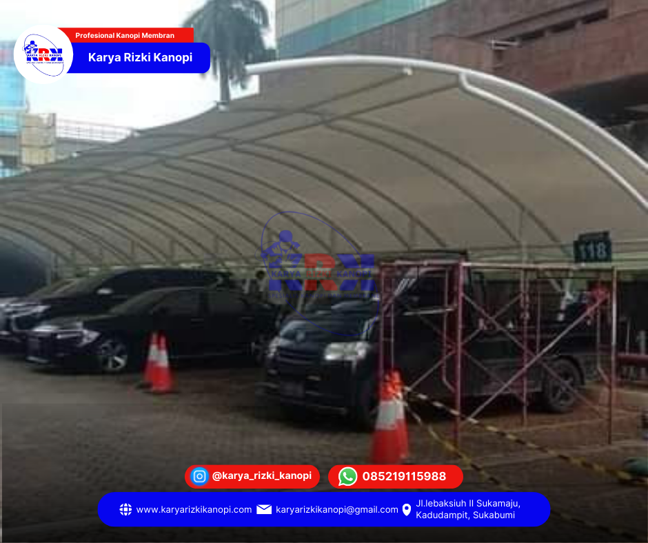 Membran Parkiran Mobil