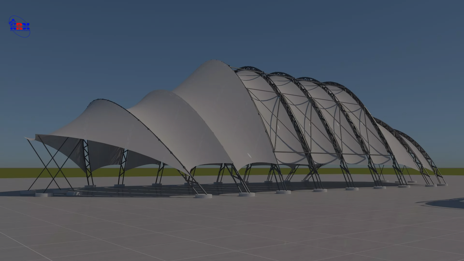 Inspirasi Membran Arsitektur Futuristik