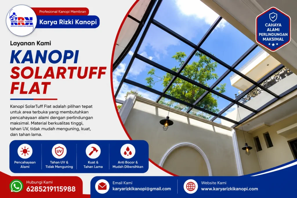 Kanopi SolarTuff Flat